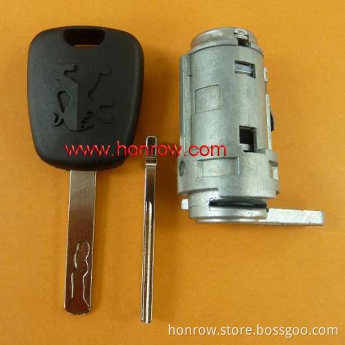 Peugeot door Lock With 407 Key Blade ; car door lock
